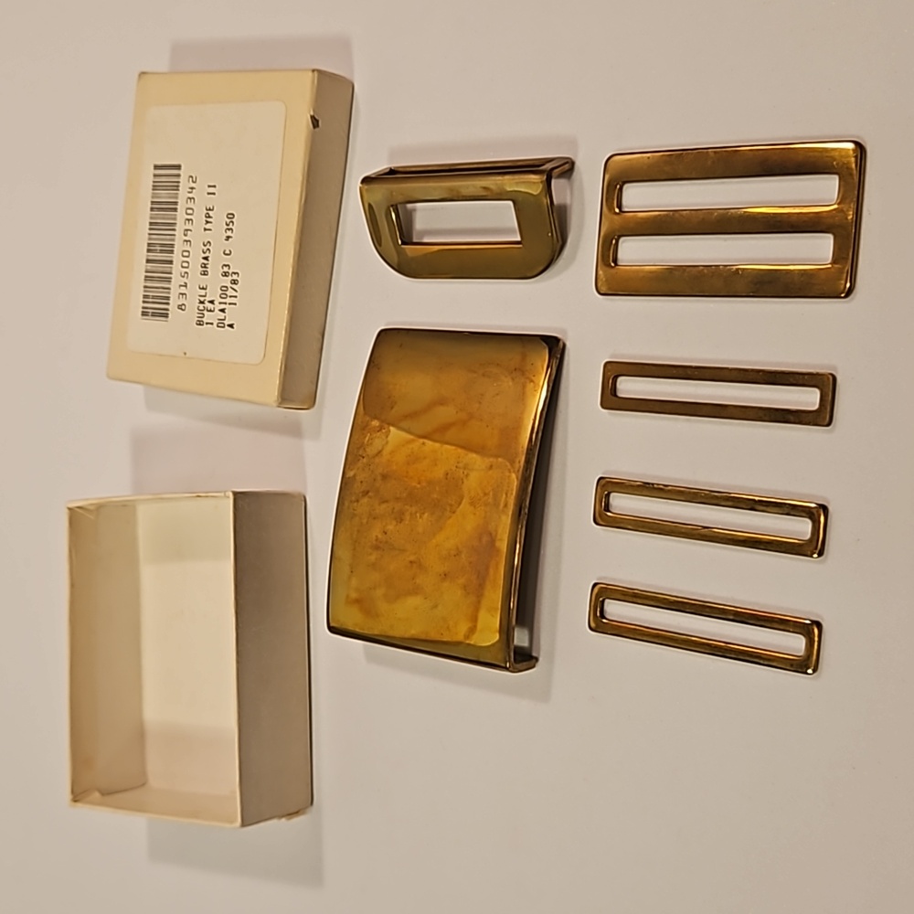 Military Buckle Brass Type II & Sash Buckles